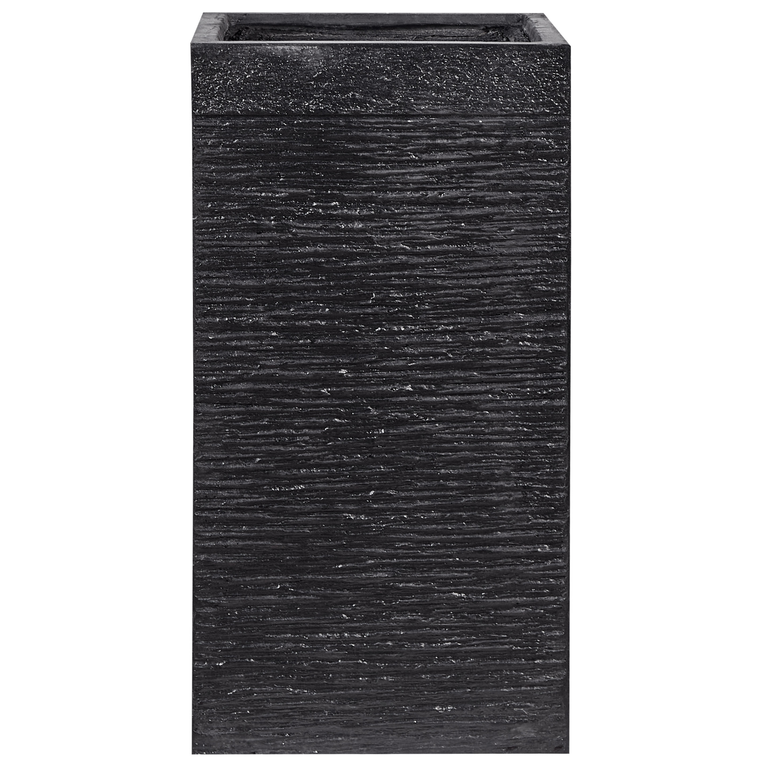 Urtepotte DION 40 cm Sort