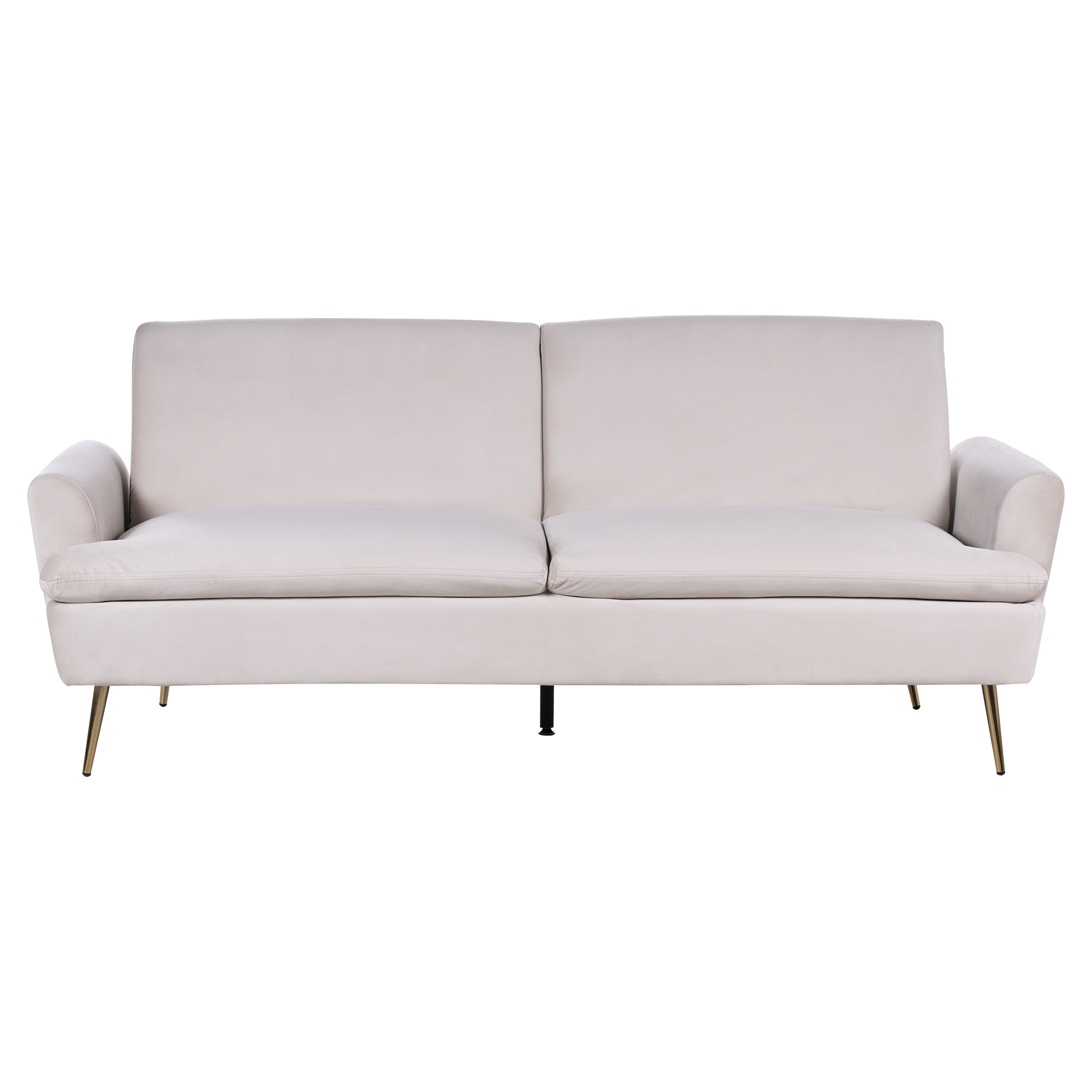 Sovesofa 3 personers VETTRE Velour Lys Beige