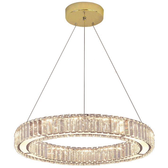TOOLIGHT hængende loftlampe APP1079-CP Guld 50x50x100cm