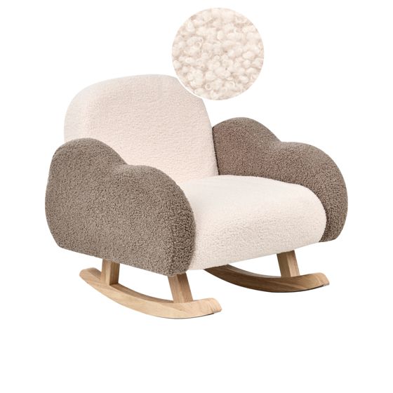 Gyngestol til børn Sky SKARE Boucle Beige