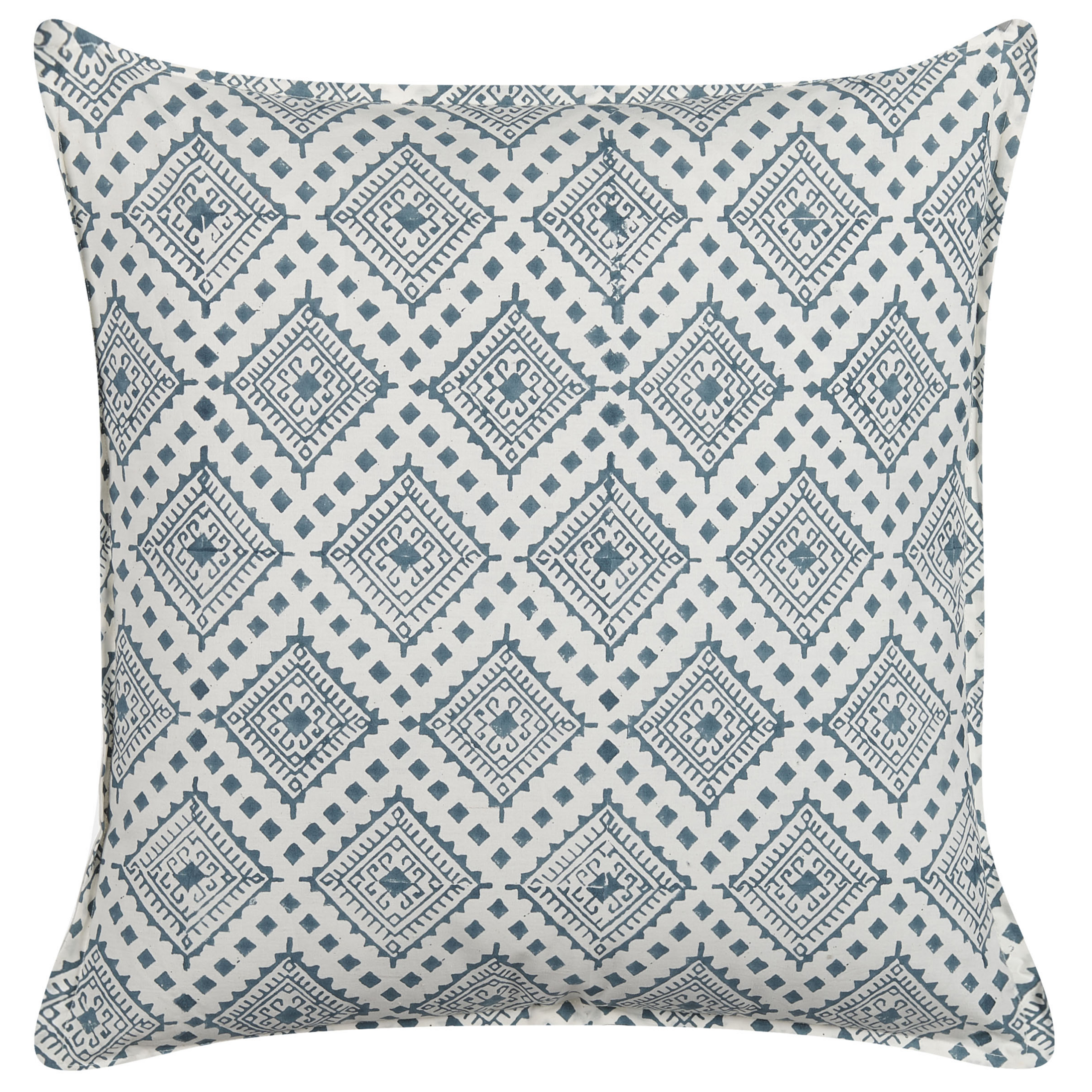 Pyntepude CORDATA 45 x 45 cm Bomuld Blå Orientalsk mønster