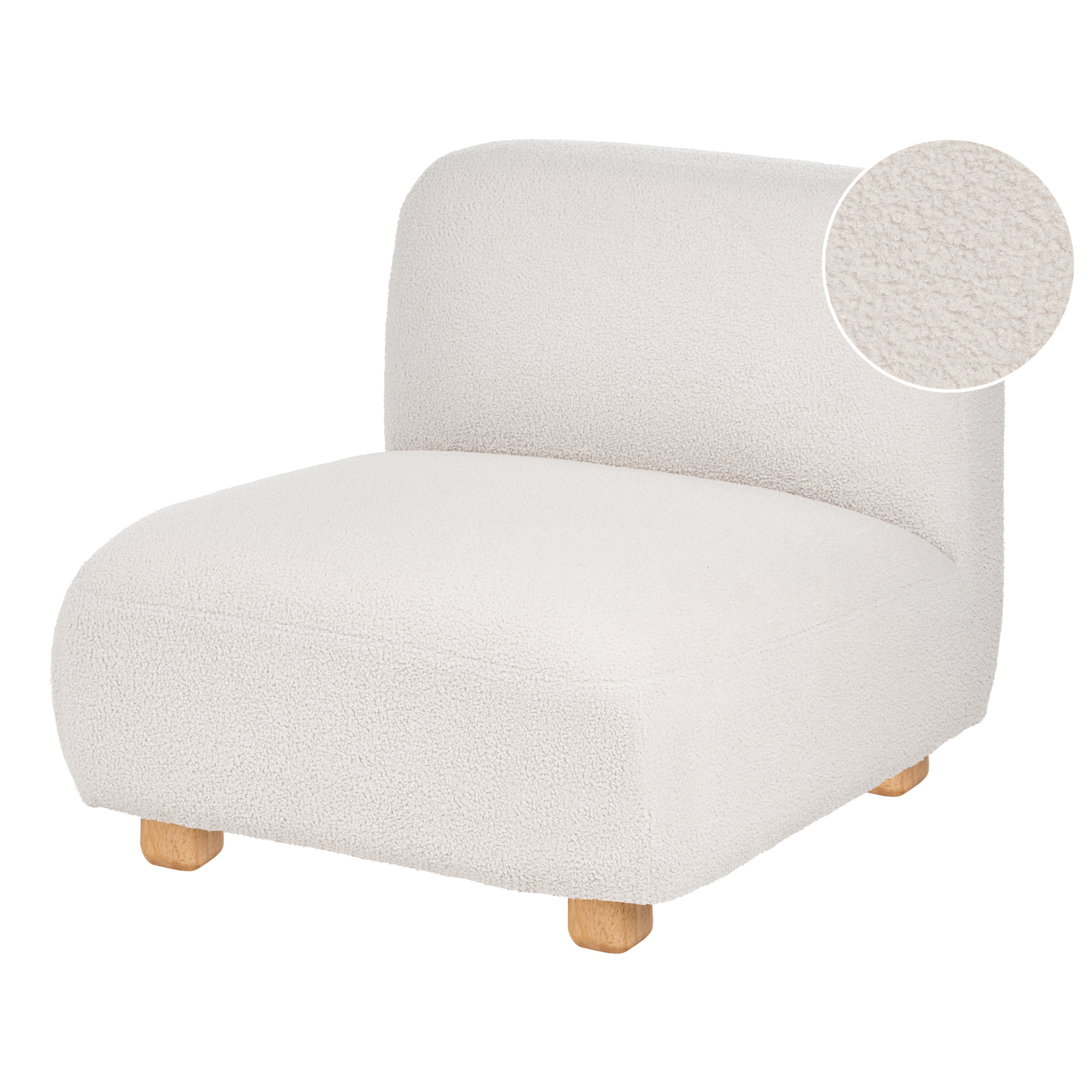 Stol Modul AMLI Boucle Cremehvid