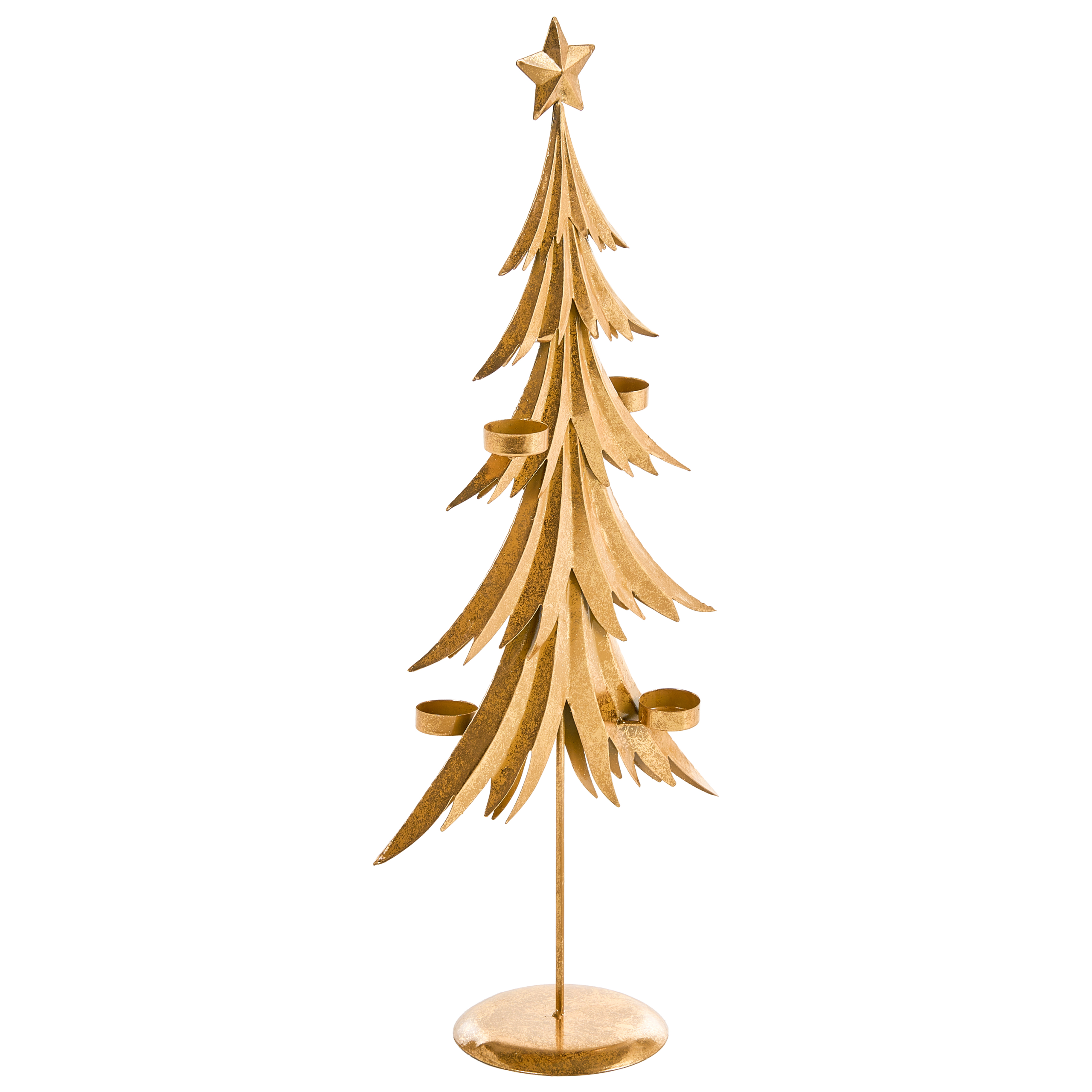 Lysestage JOUKIO 72 cm Metal Guld
