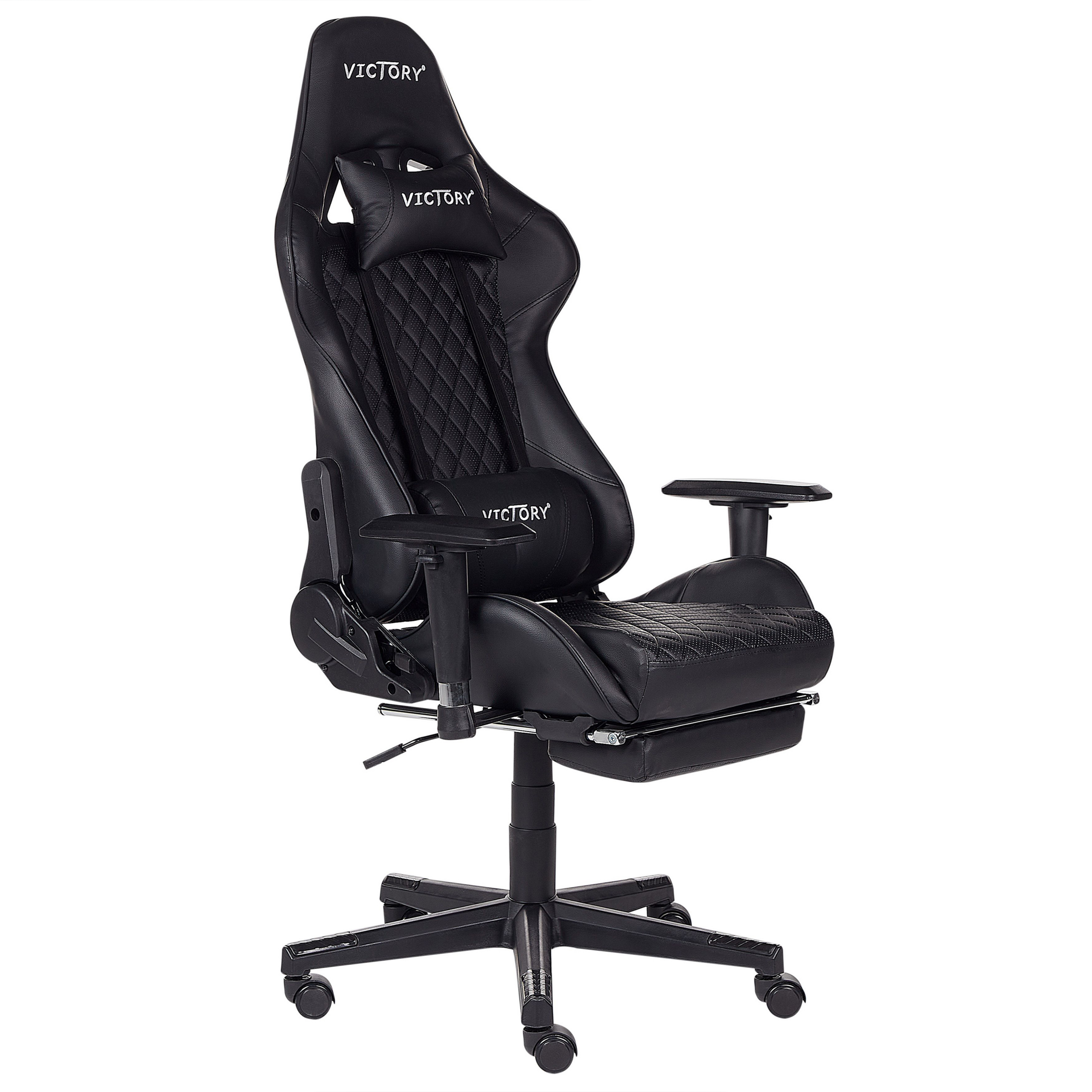 Gamingstol VICTORY Kunstlæder Sort