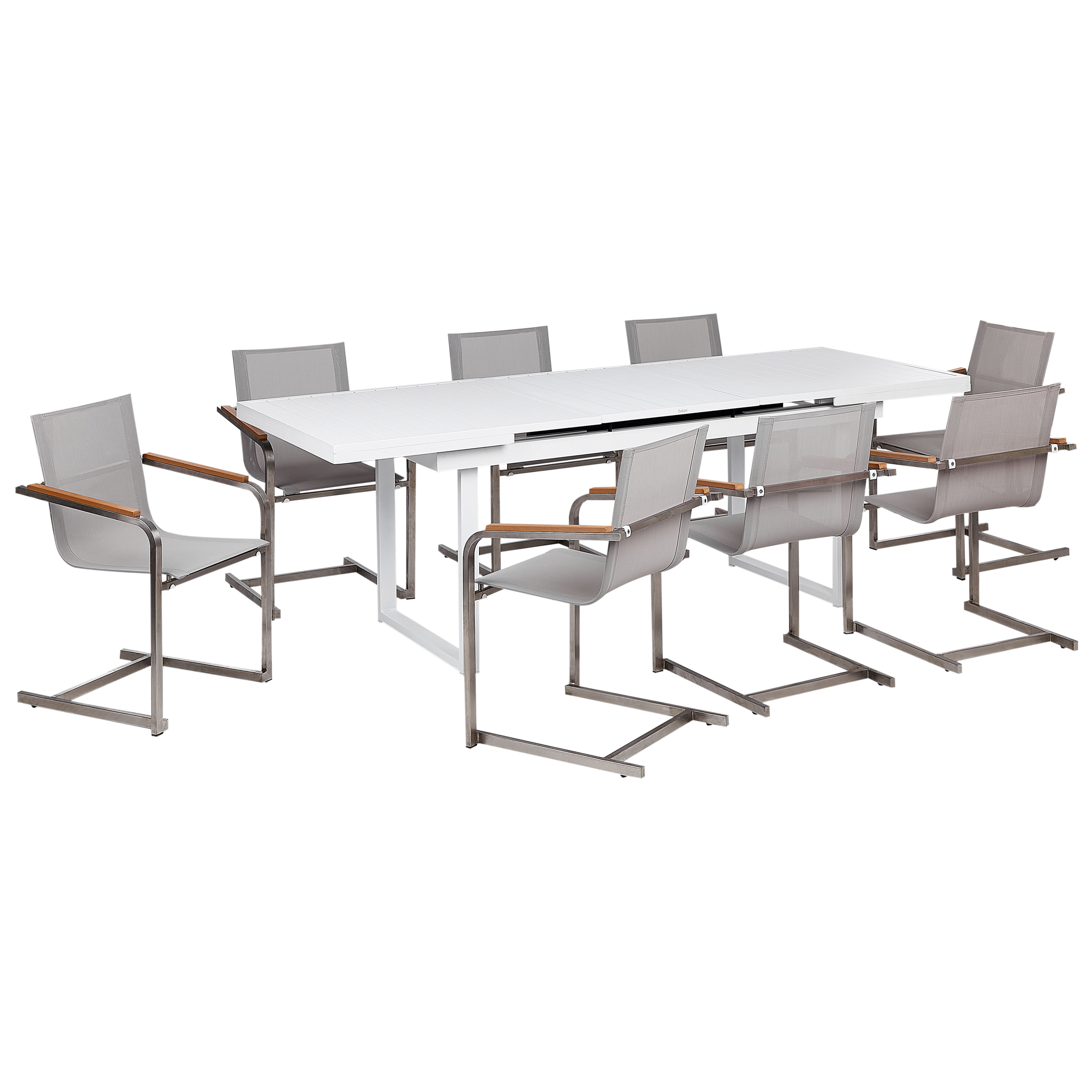 Havemøbelsæt 8 personers VALCANETTO/COSOLETO Metal Beige