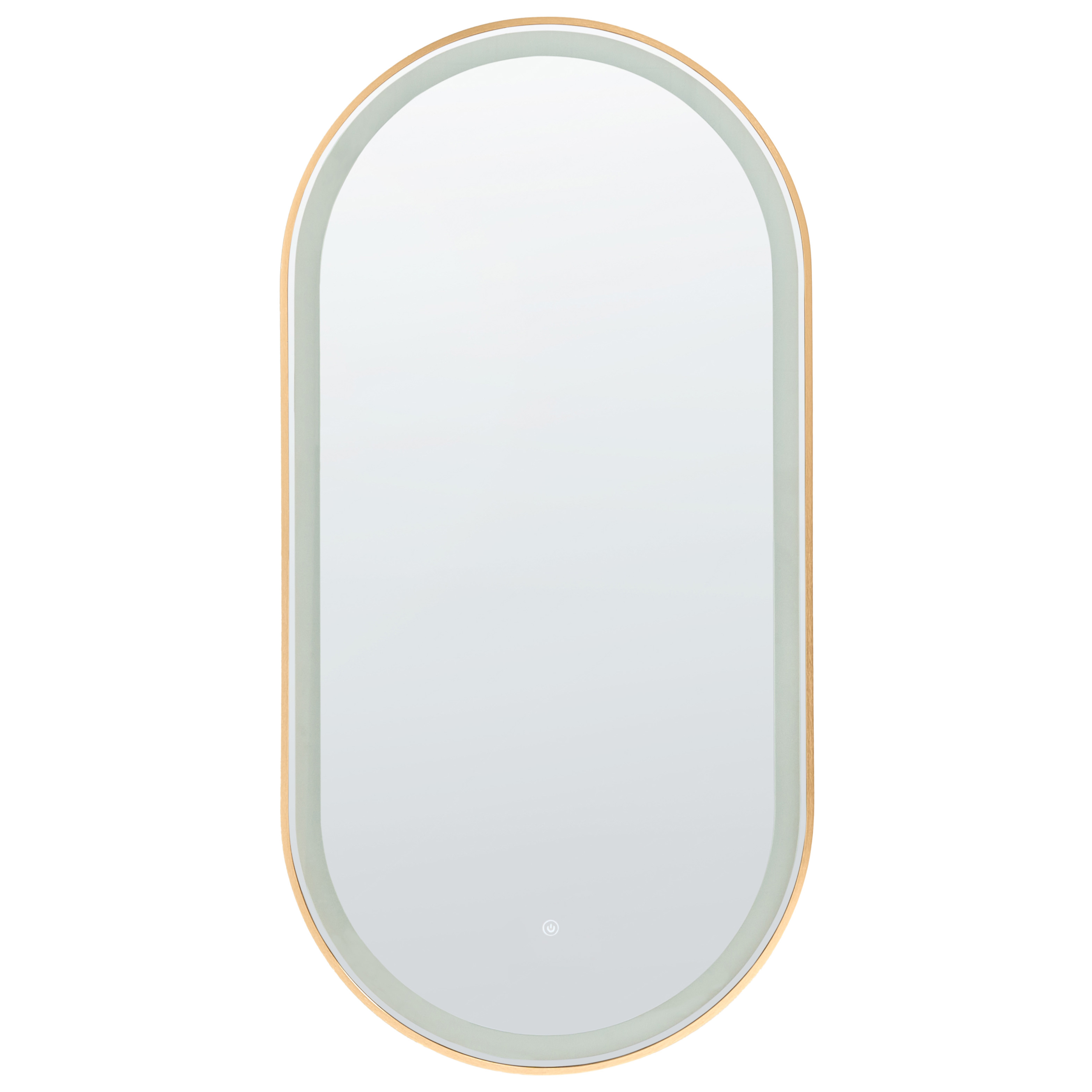 LED-badeværelsesspejl CHIDDES 60 cm 120 cm Sølv