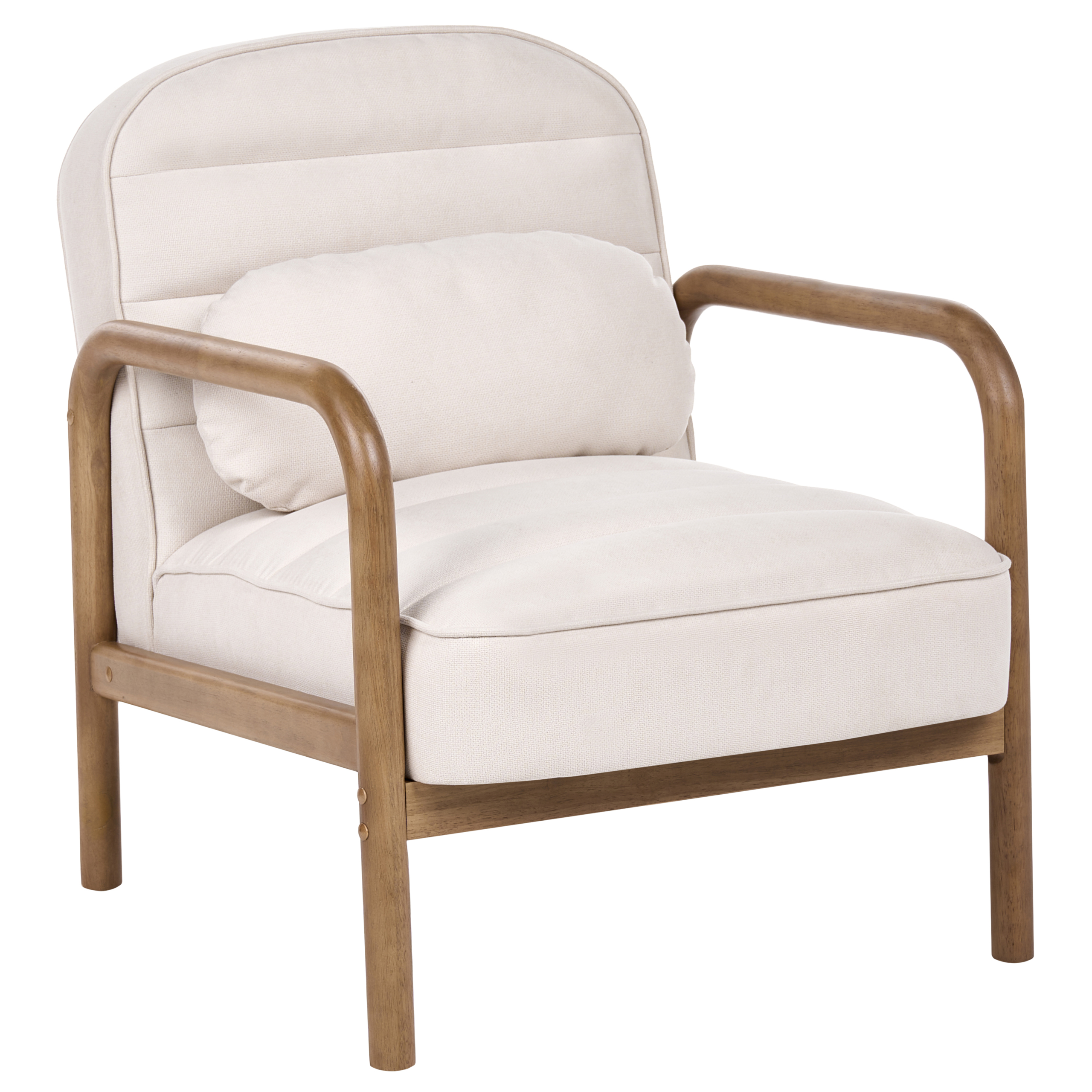 Lænestol AGGER Lys Beige