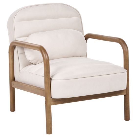 Lænestol AGGER Lys Beige