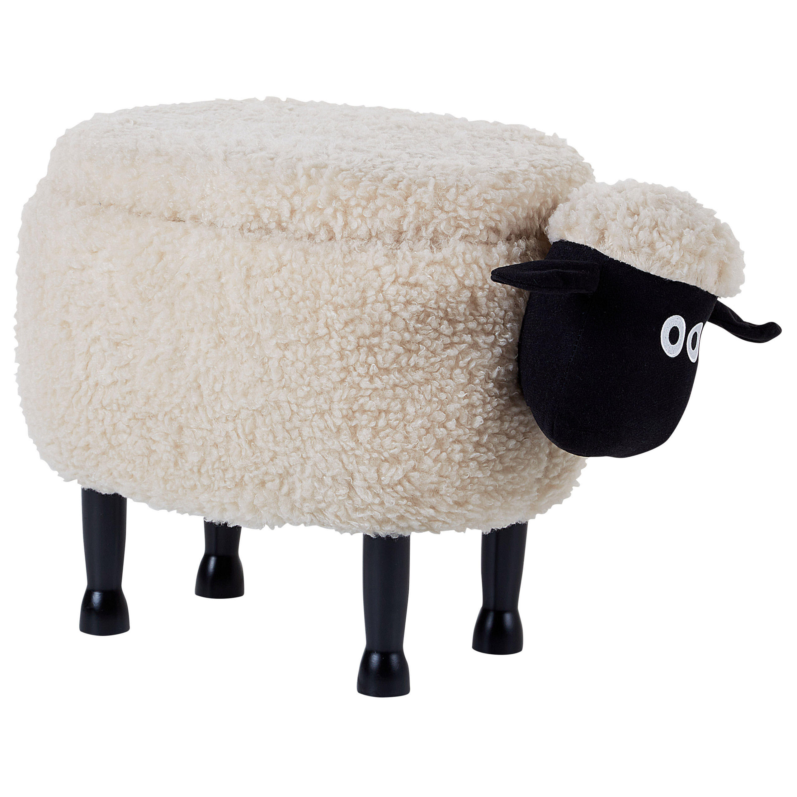 Dyrepuf med opbevaring SHEEP Får Lys Beige