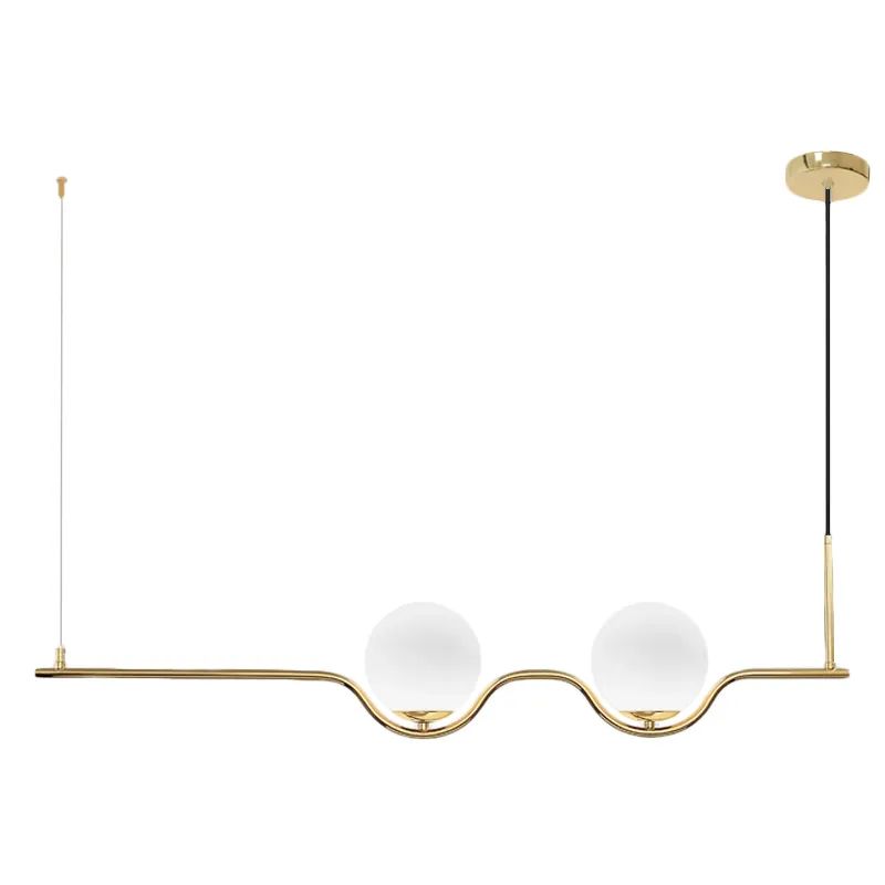 TOOLIGHT hængende loftlampe APP981-2CP Guld 104x104x95cm
