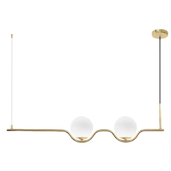 TOOLIGHT hængende loftlampe APP981-2CP Guld 104x104x95cm