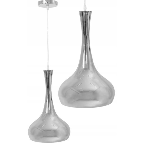 Toolight Pendellampe APP281-1CP Krom 30,5x18x80cm