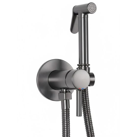 REA bidetarmatur Lungo Loop Titan, 11x5x4cm