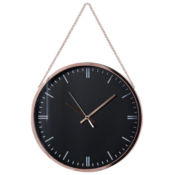 Vægur BEZAS 30 cm Sort