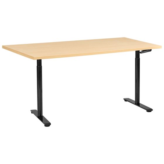 Manuelt justerbart hæve sænkebord DESTINAS 160 cm 72 cm