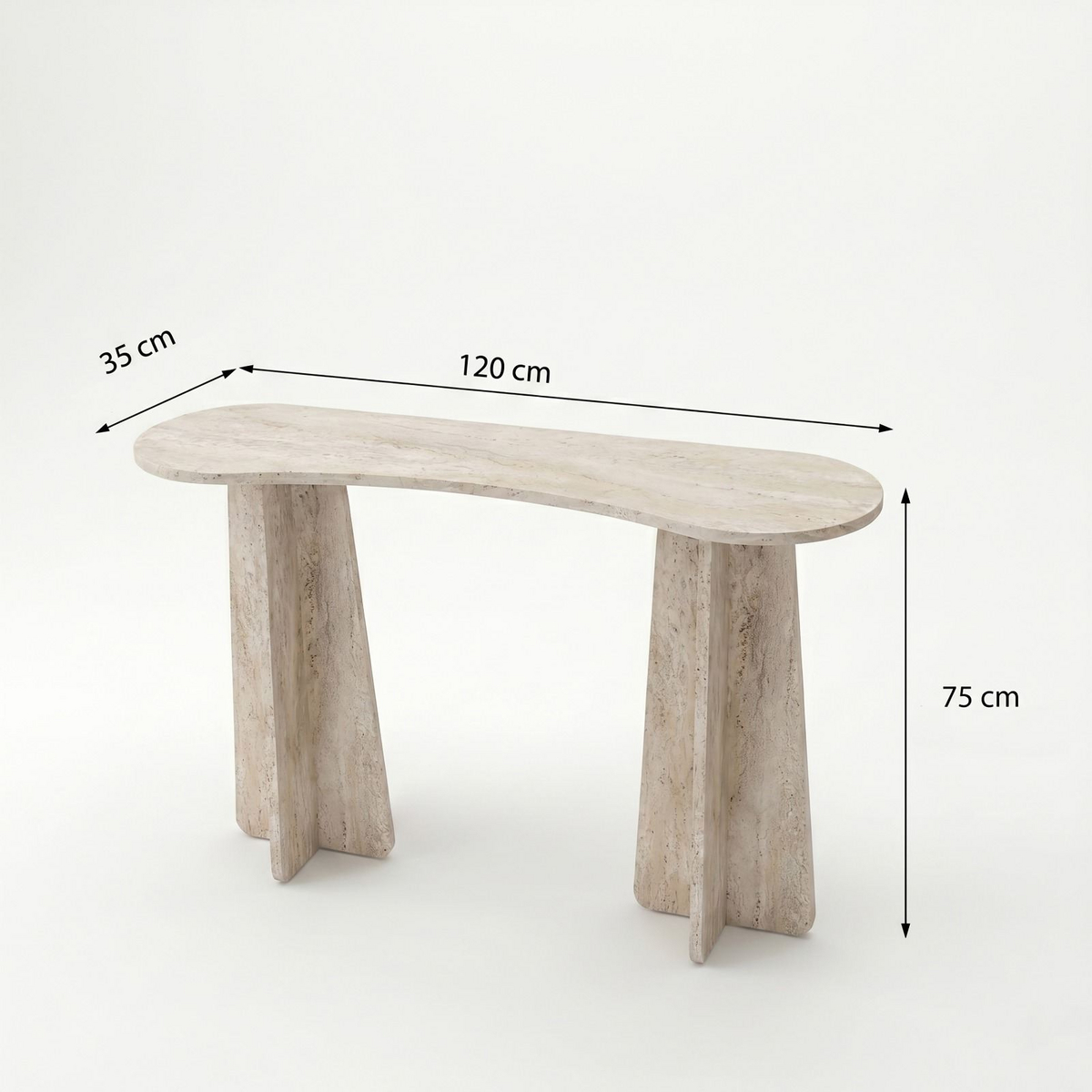 Norda Design Kommode Zen 35 x 120 x 75 cm