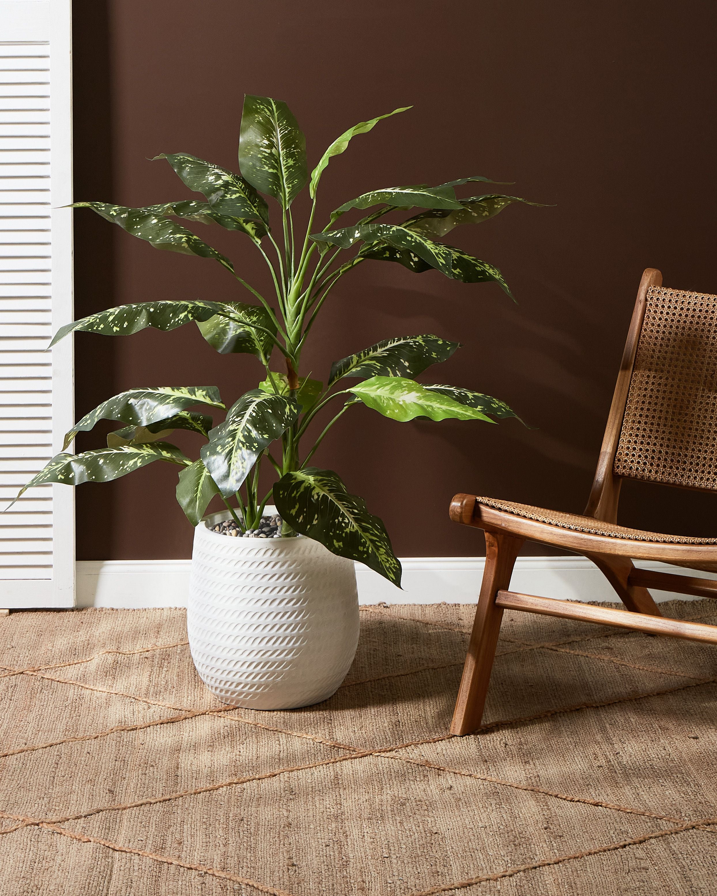 Urtepotte LIVADIA 27 cm Cremehvid