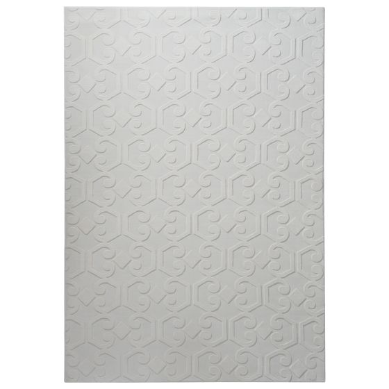 Gulvtæppe GANNETT Lysegrå 160 x 230 cm
