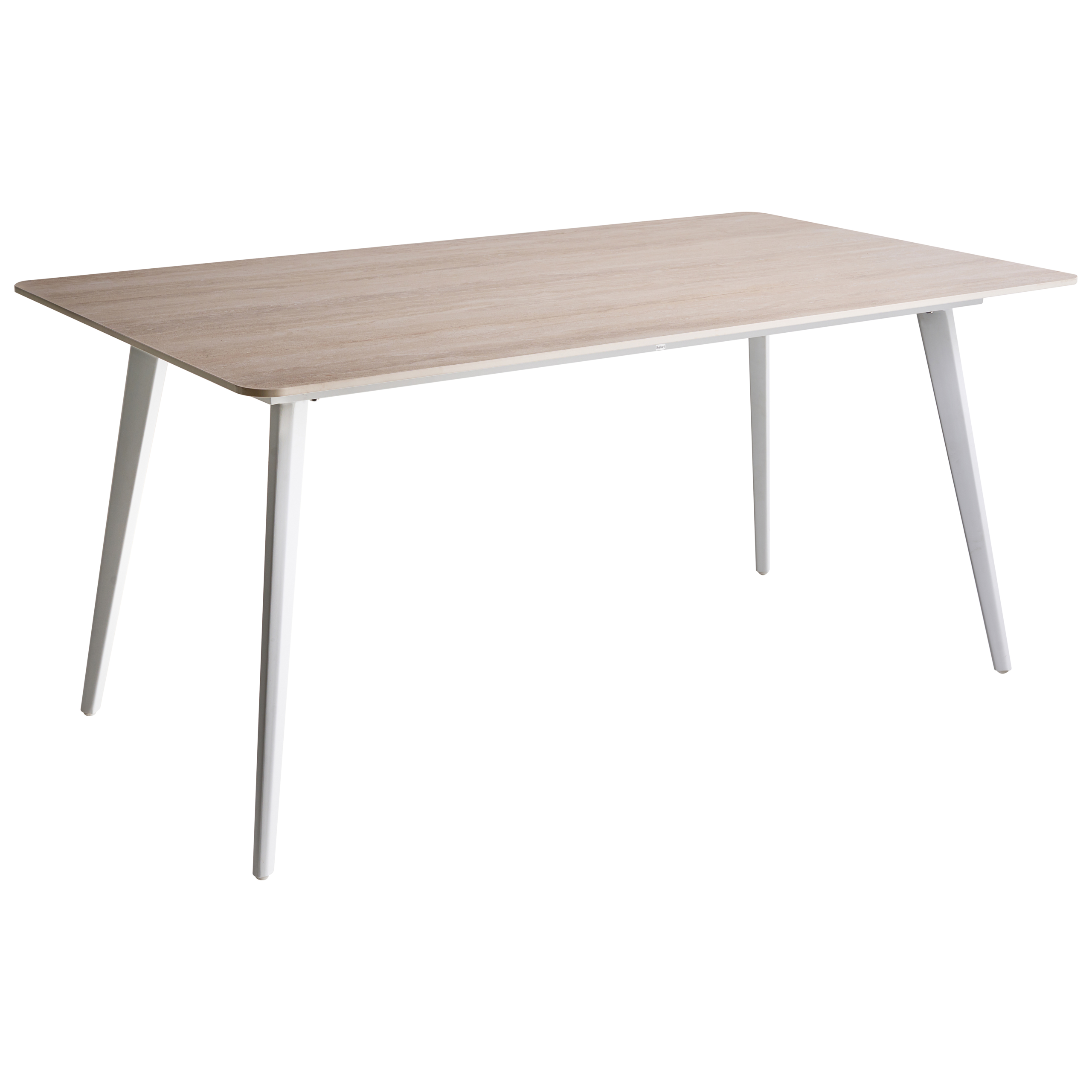 Havebord RODALLO 160 cm 90 cm Sten Travertin Effekt