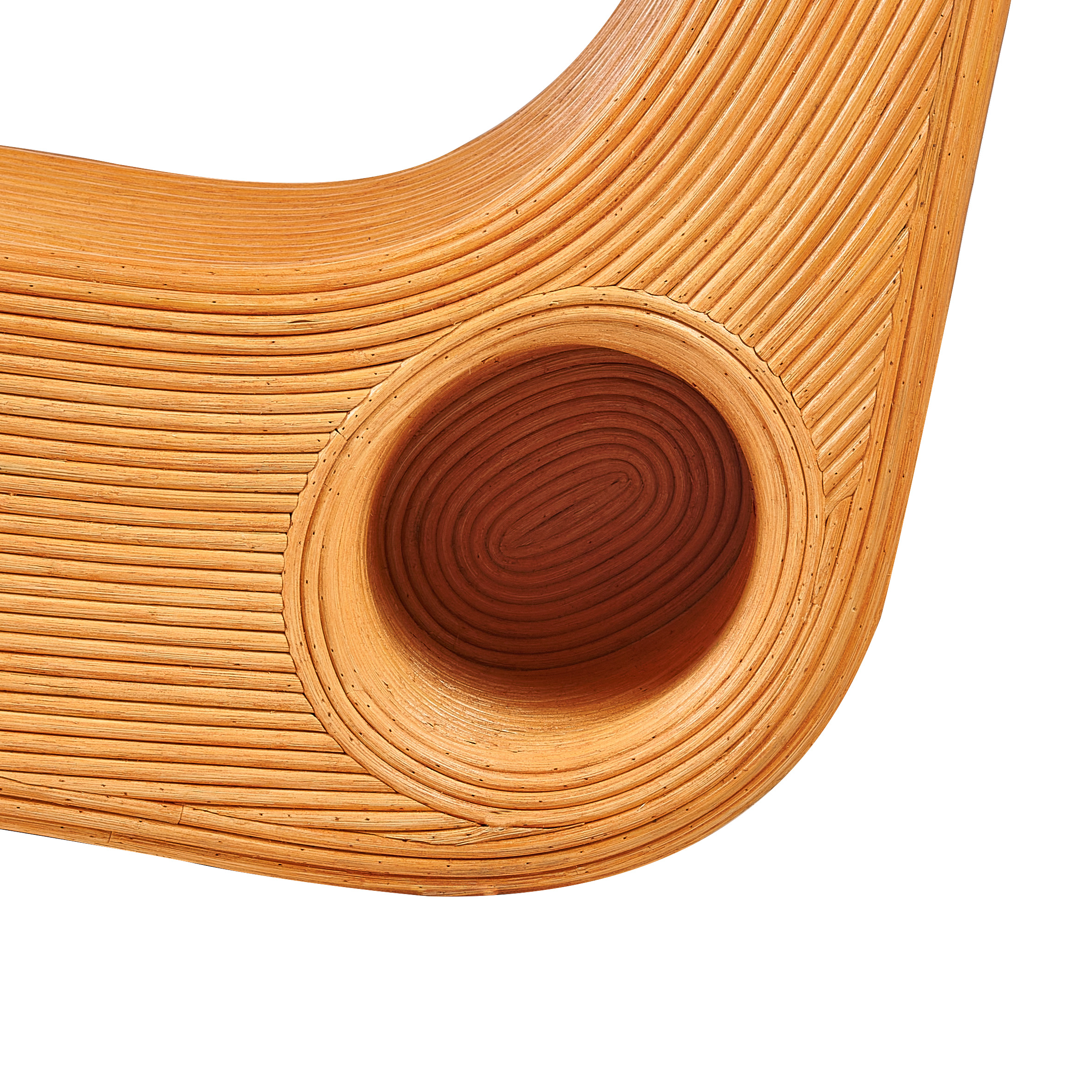 Liggestol AIROLE Rattan Brun