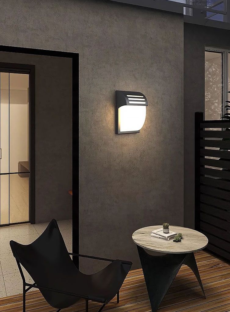 TOOLIGHT væglampe RSL013-1W Sort 9,5x18x24,5cm