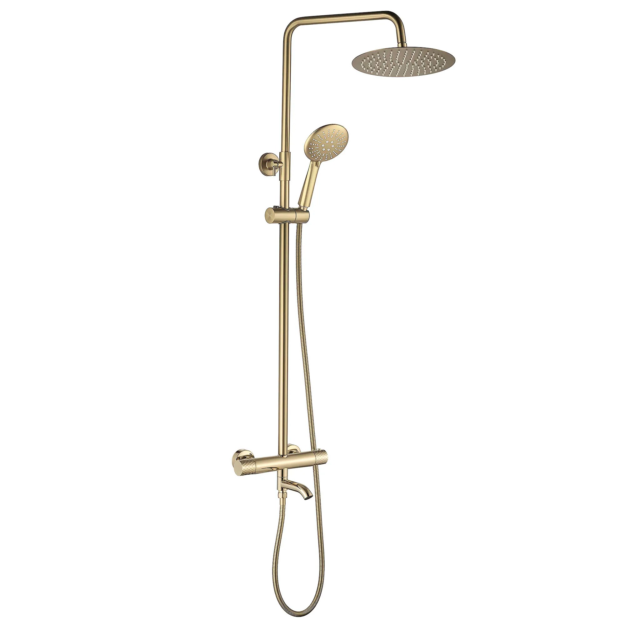 REA brusesæt Lungo Diamond Guld, 27x34,5x117cm