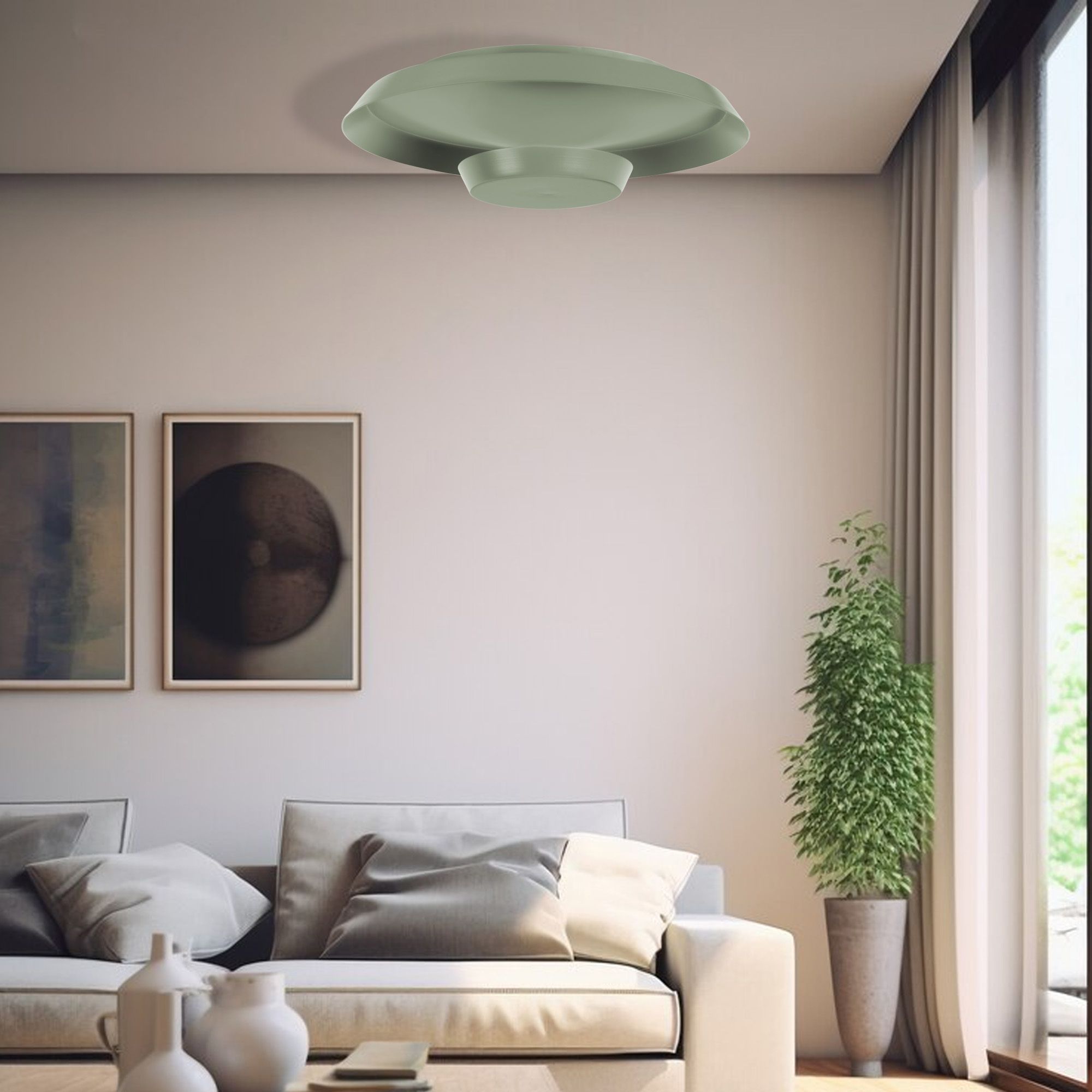 TOOLIGHT loftlampe LED APP1460 40CM Grøn 40x40x40cm