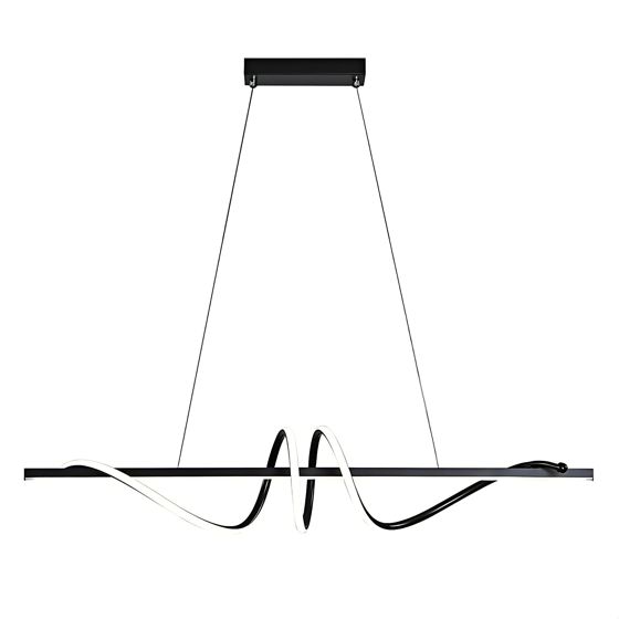 TOOLIGHT hængende loftlampe LHJ023-CP 120cm LED Sort 120x20x20cm