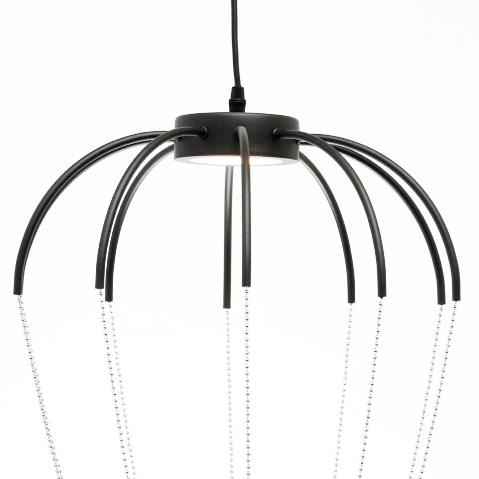 Toolight Pendellampe APP1477 Sort 23x19x23cm