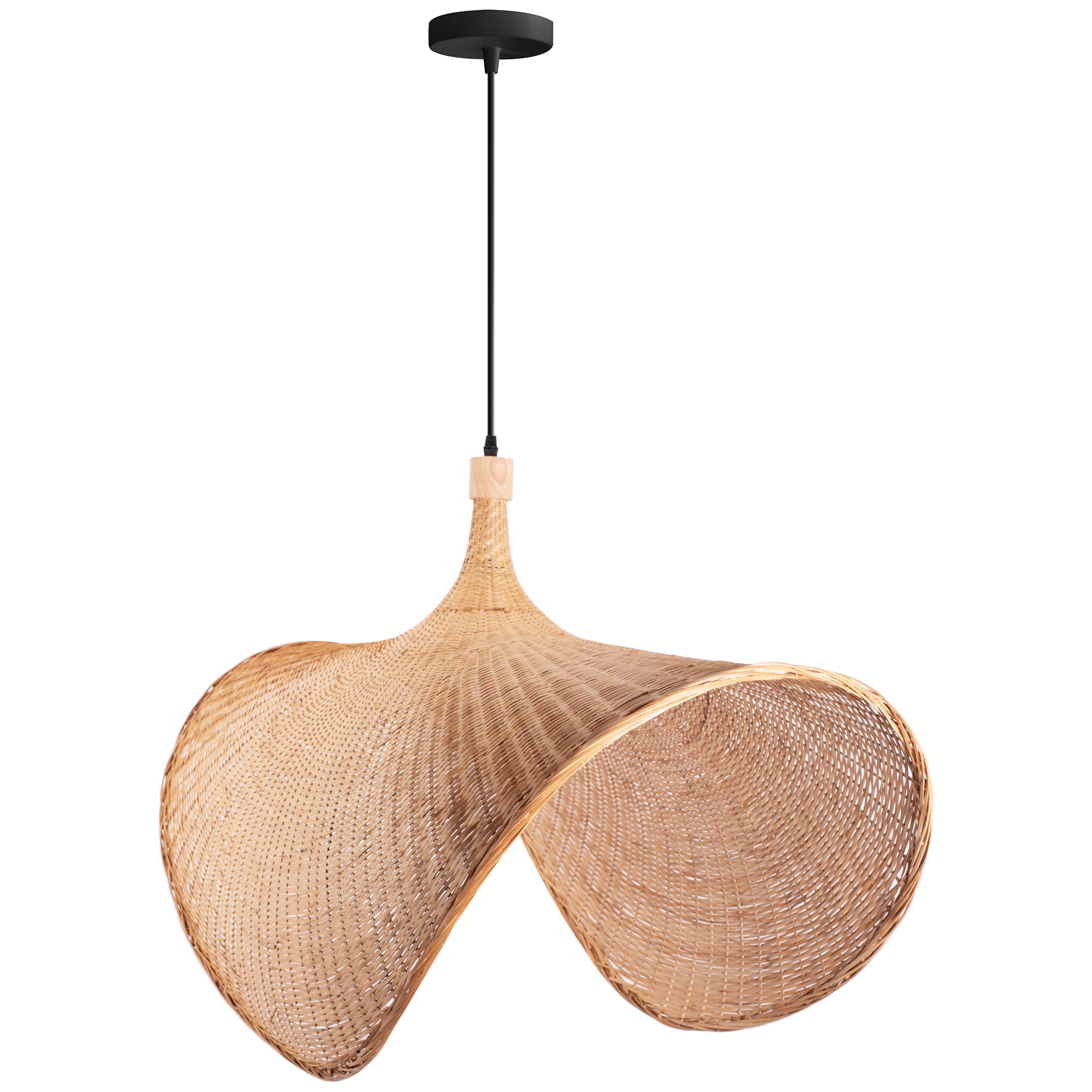 TOOLIGHT hængende loftlampe APP1641-1CP 50CM Beige 30x50x30cm