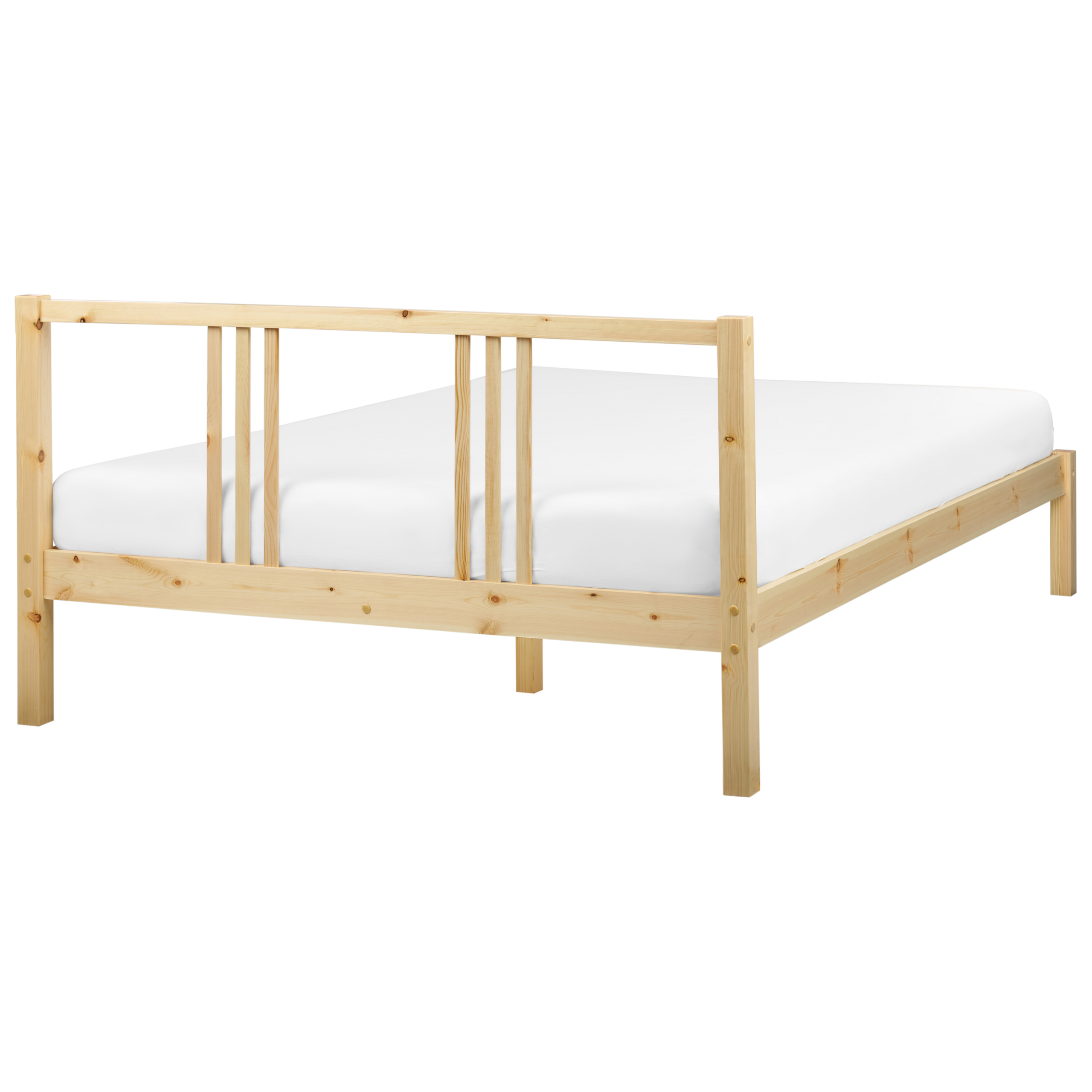 Seng Fyretræ VANNES 140 x 200 cm Lysebrun