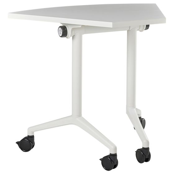 Klap hjørneskrivebords-modul CAVI 90 cm 64 cm Hvid