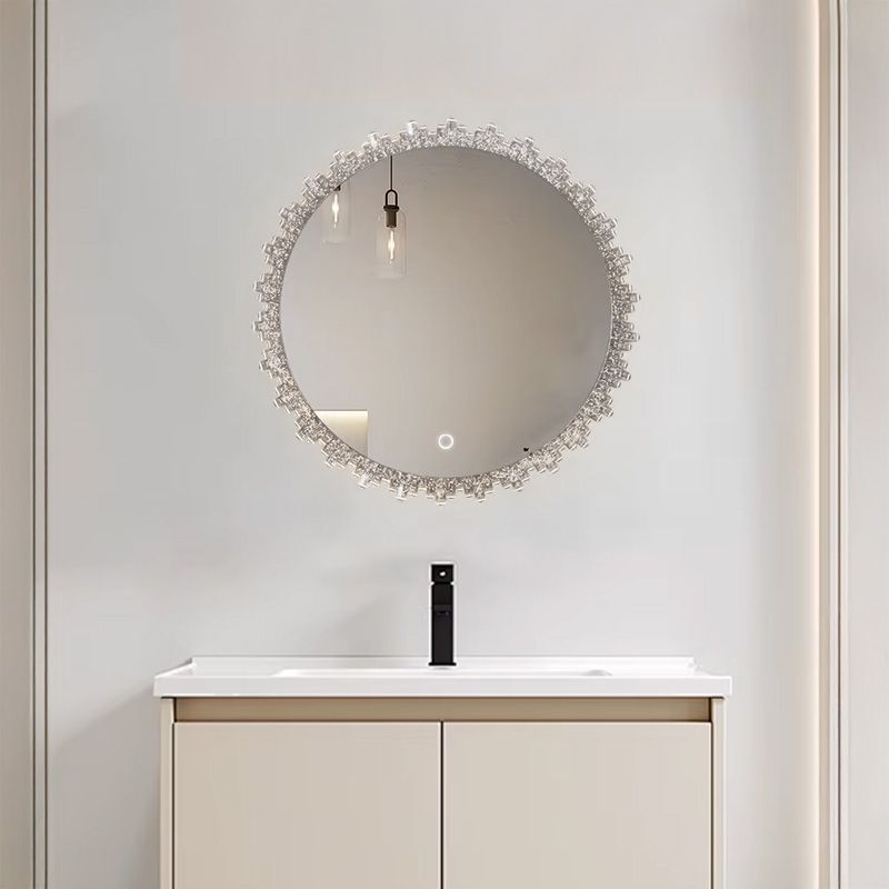 REA spejl LED YH-3564 60CM Gennemsigtig 60x60x2cm