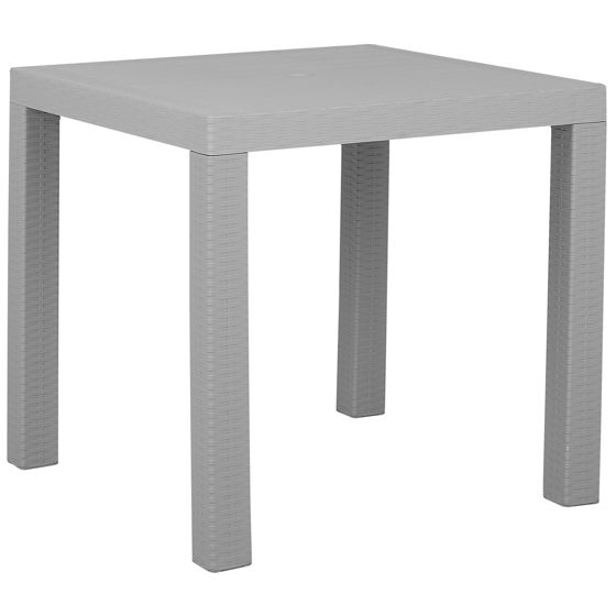 Havebord FOSSANO 80 cm 80 cm Lysegrå