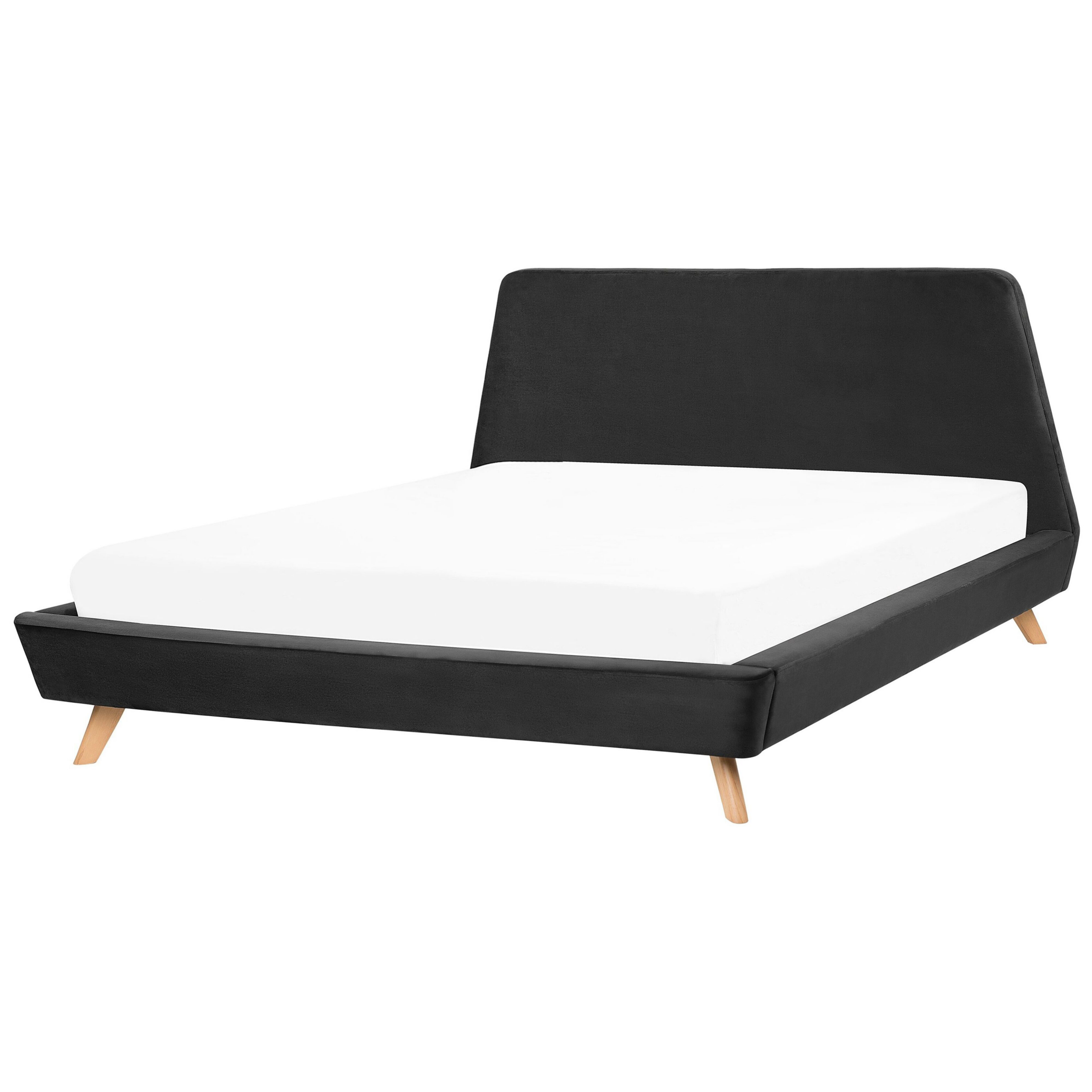Seng Velour VIENNE 180 x 200 cm Sort