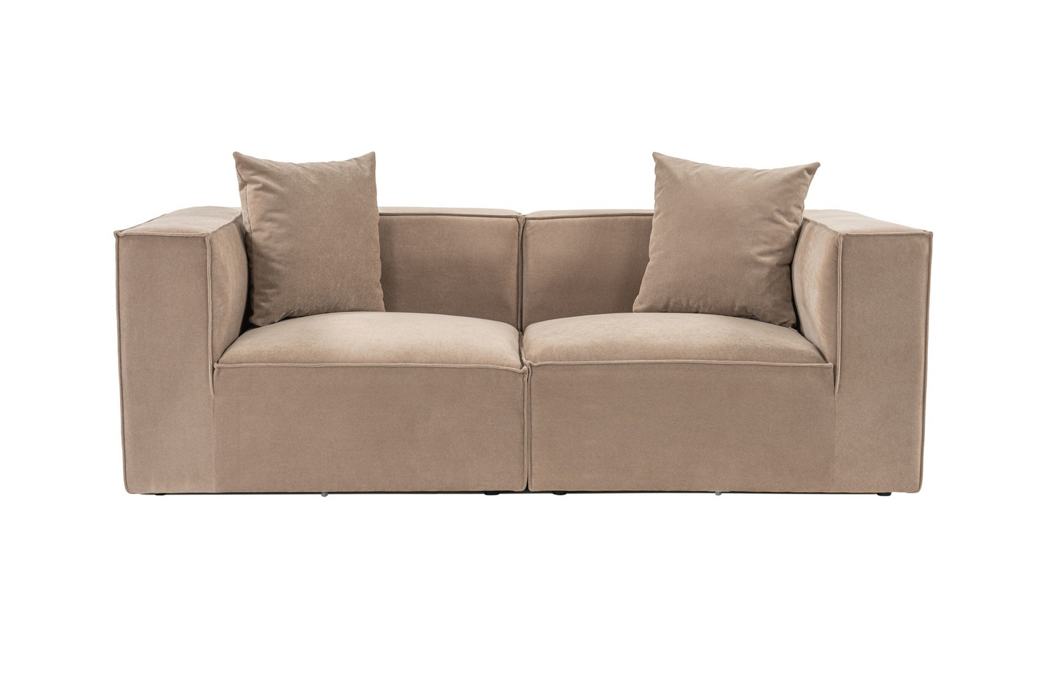 Norda Design 2-personers sofa, 100% ramme i avnbøg, 100% hør, 32 DNS-skum, 190x95x65 cm | stilfuld og komfortabel