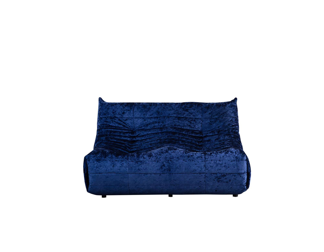 Norda Design Stilfuld 2-personers sofa, 145 x 100 x 80 cm | 100% polyester, fast skum, kan kemisk renses | moderne komfort
