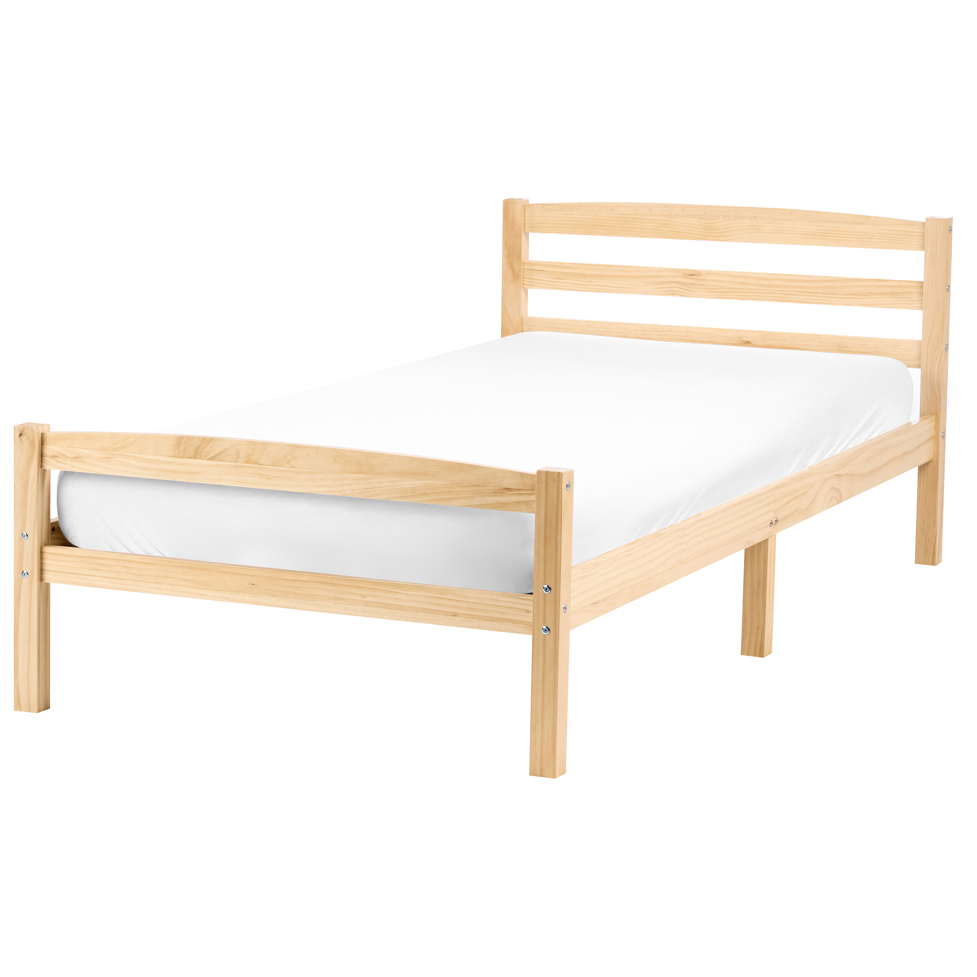 Seng Fyretræ ECHALLON 90 x 200 cm Lysebrun