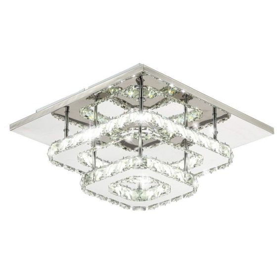 TOOLIGHT loftlampe LED APP410-C Grå 26x26x11cm