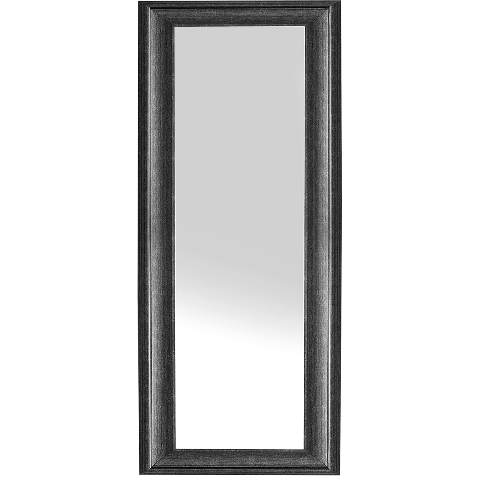 Vægspejl LUNEL 51 cm 141 cm Sort