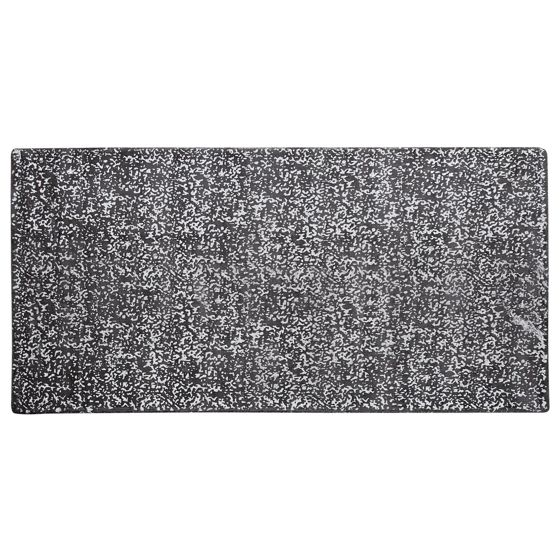Gulvtæppe ESEL Sølv 80 x 150 cm Viskose