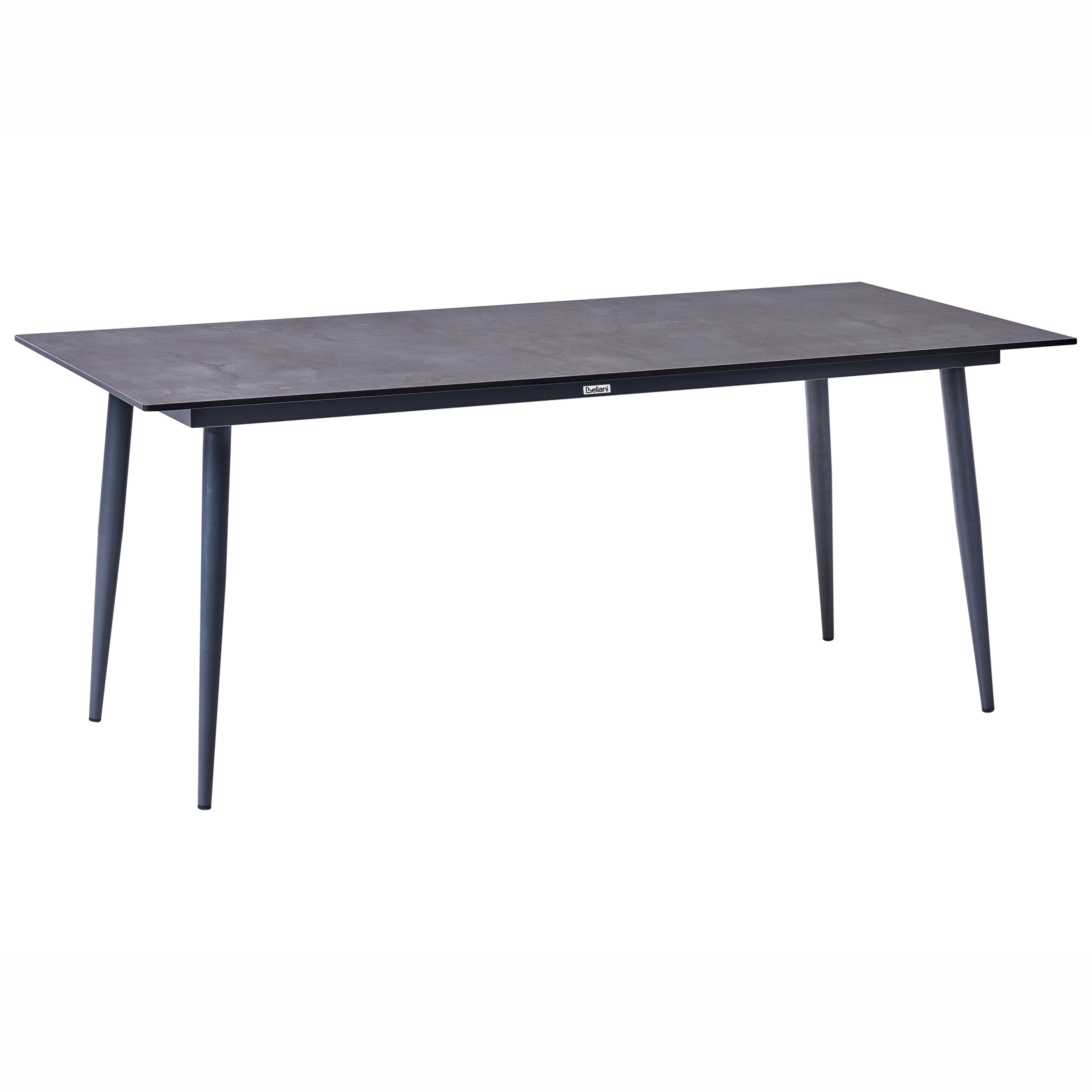 Havebord TOLENTINO 180 cm 90 cm Sten effekt Grå