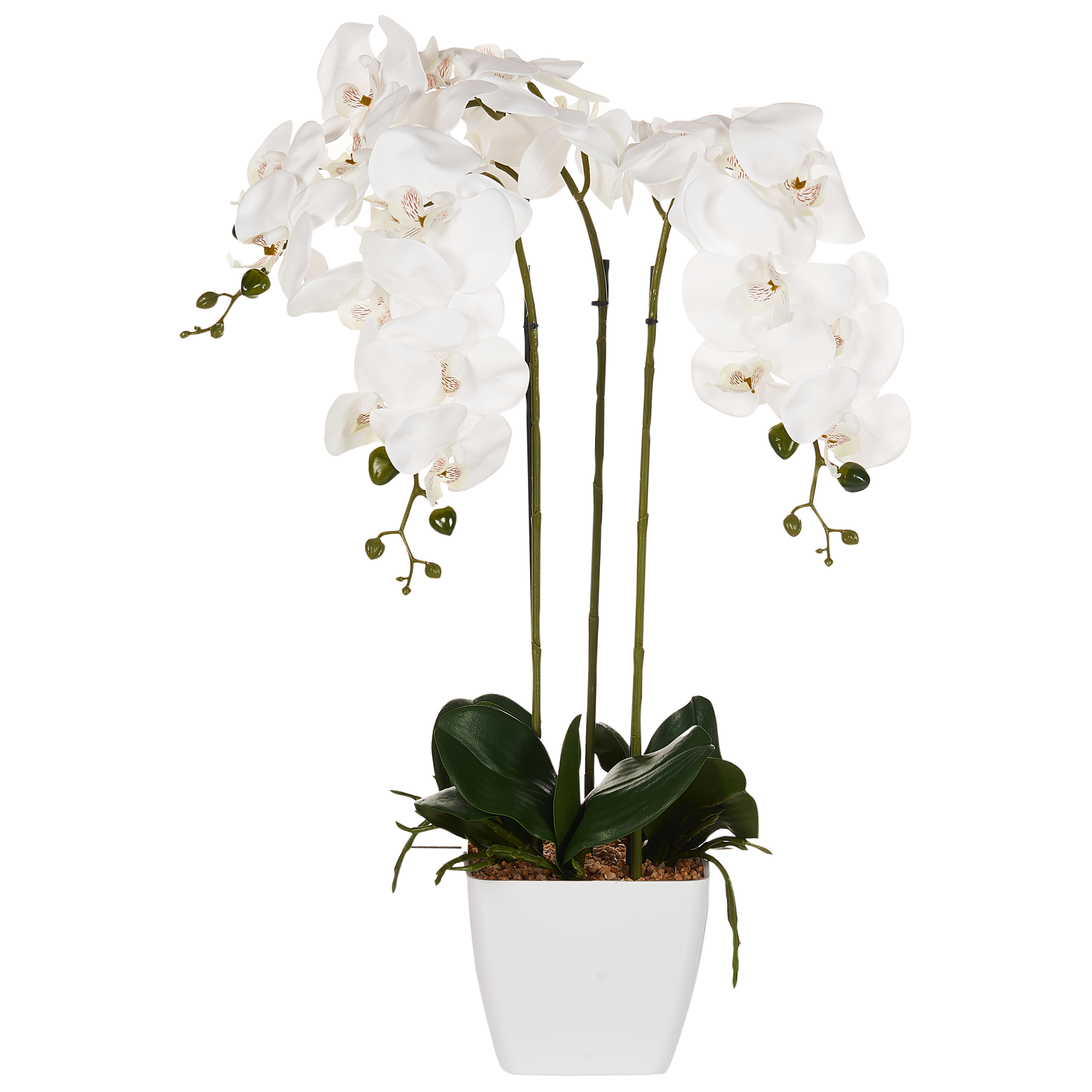 Kunstig plante ORCHID 59 cm Hvid