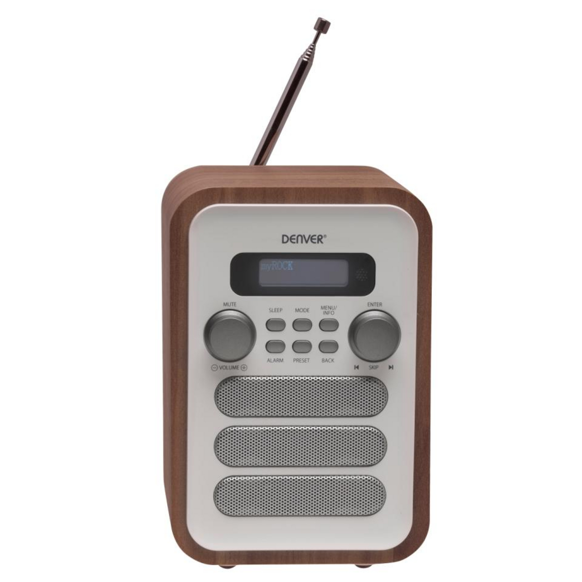 Denver DAB-48W DAB-radio, hvid