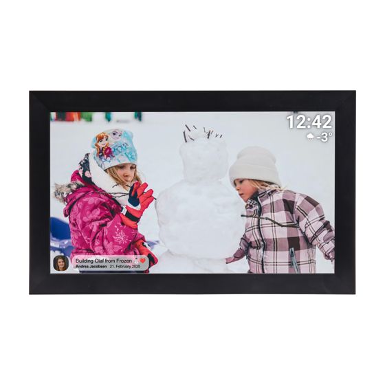 Denver PFF-1504B Digitale fotoramme Sort