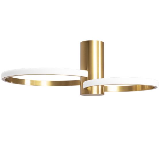 TOOLIGHT loftlampe APP1403-CW Børstet guld 50x30,5x15cm