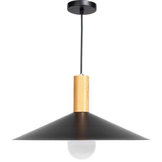 TOOLIGHT hængende loftlampe APP1084-1CP Sort 45x45x22cm