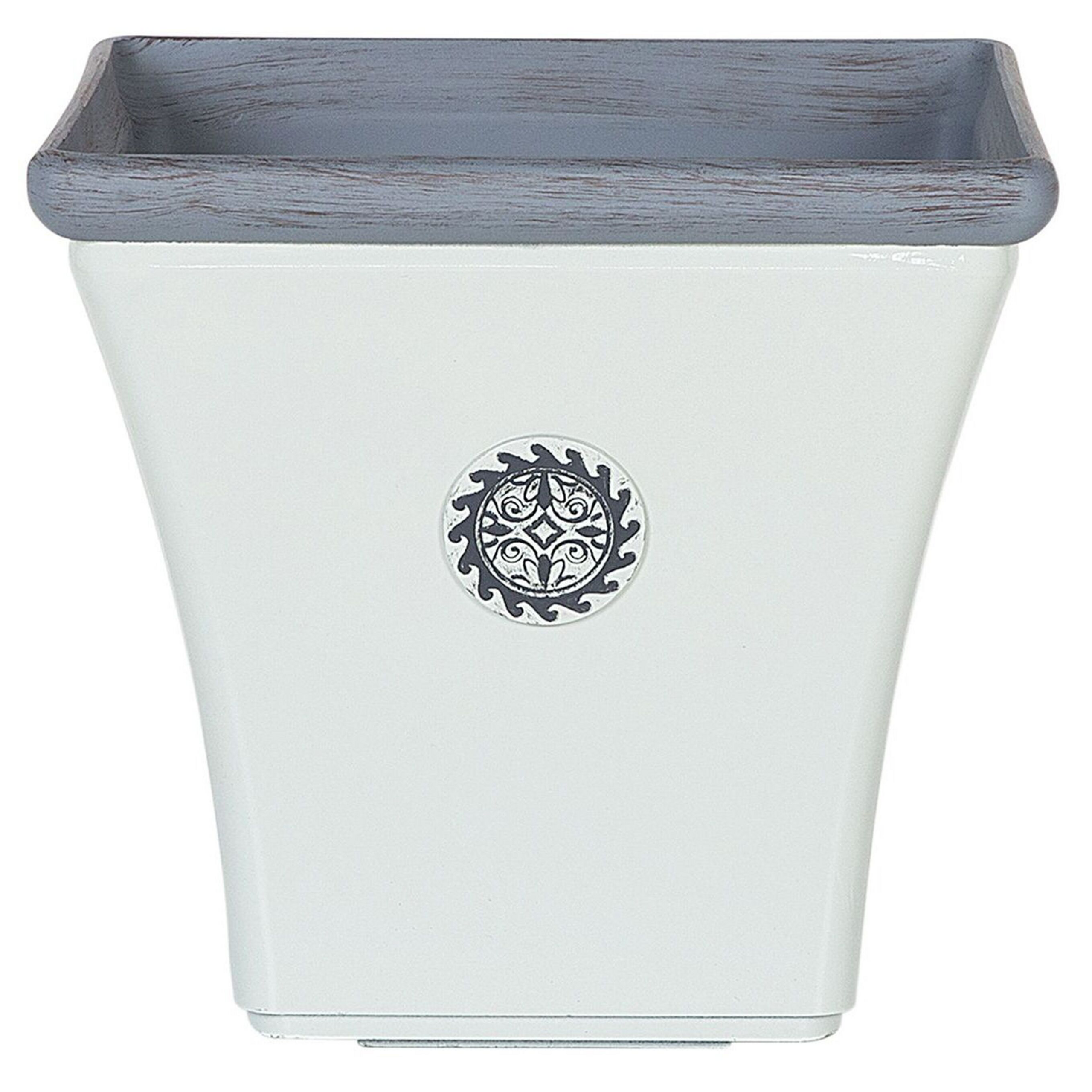 Urtepotte ELATEIA 37 cm Hvid