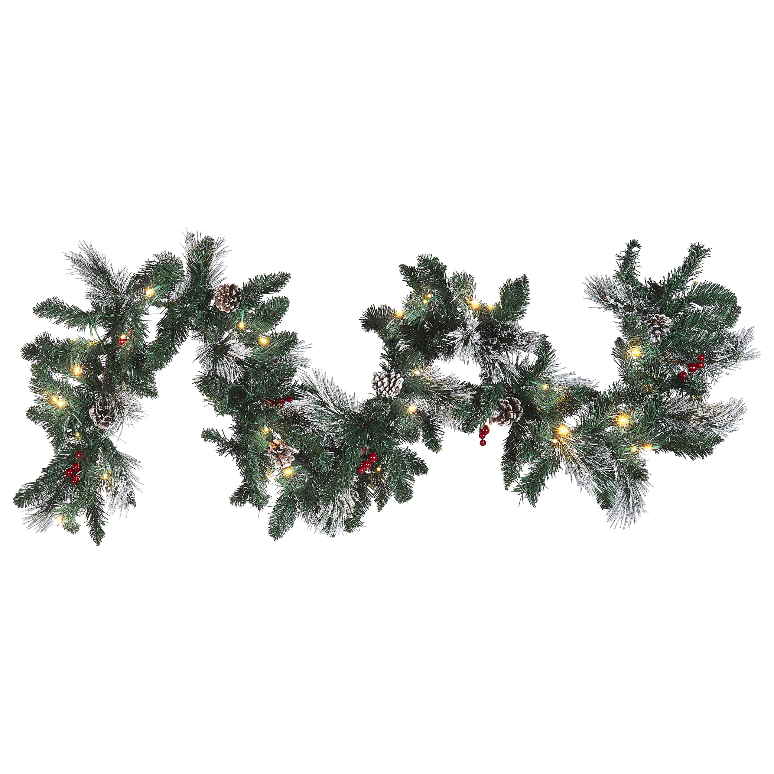 Juleguirlande LED WAPTA 180 cm Grøn