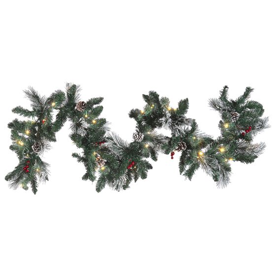 Juleguirlande LED WAPTA 180 cm Grøn